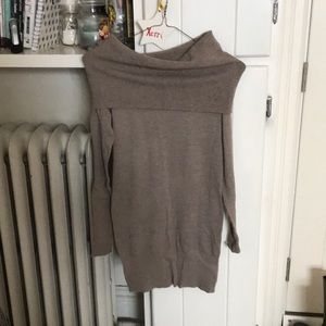 Charlotte Russe off the shoulder sweater dress